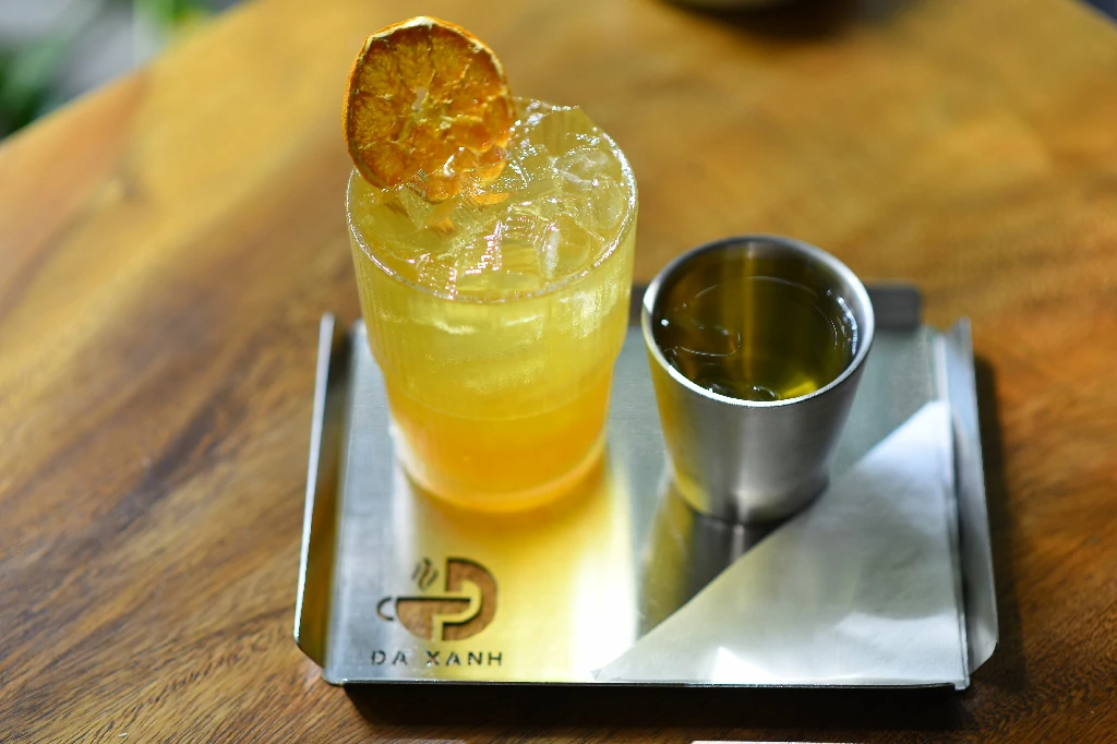 Quy trình đun sắc tinh chất cà phê xanh