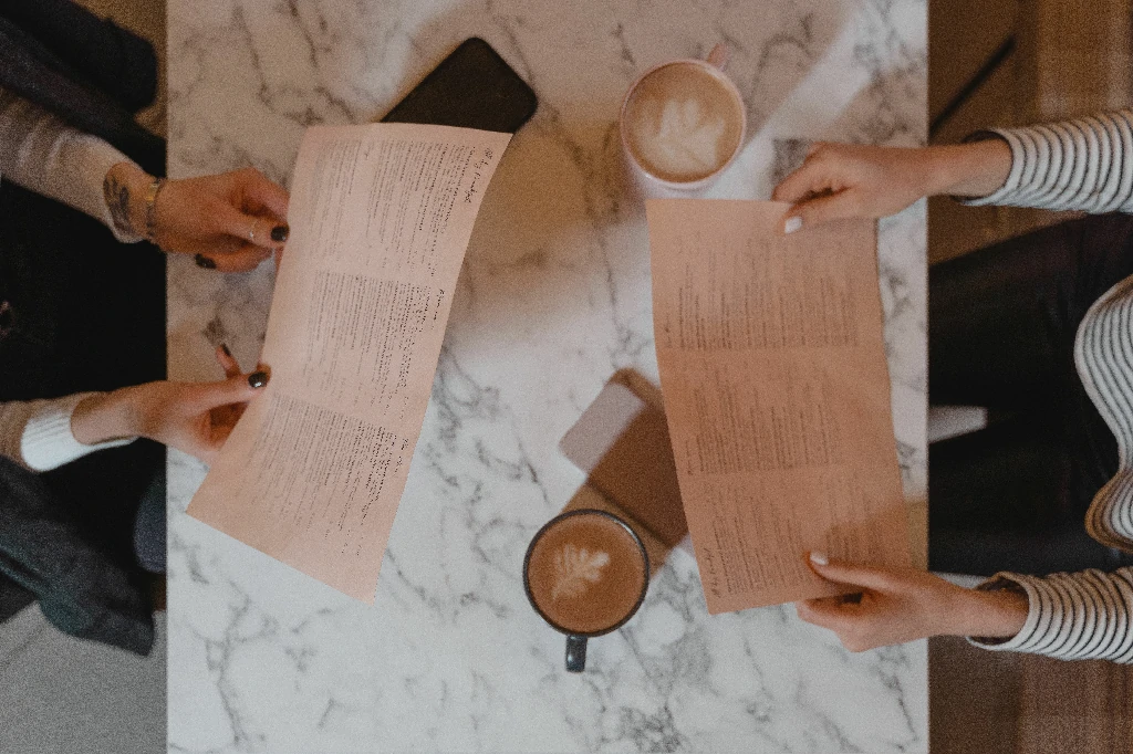 Mẫu menu quán cafe đẹp chuyên nghiệp